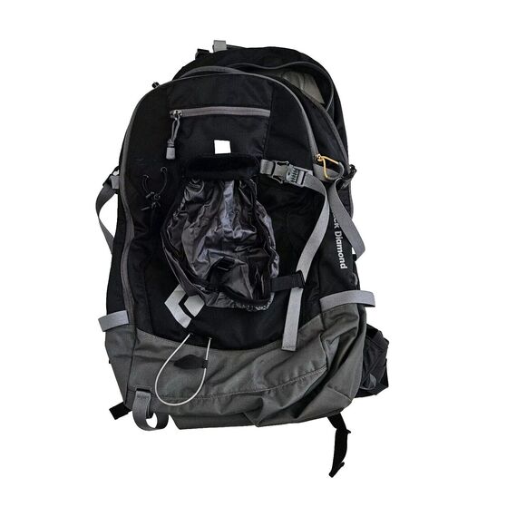 Black Diamond Covert‎ Medium Large Hiking Mountaineering Backpack + Rain Cover - Picture 2 of 7